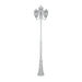 Buy Post Lights Australia Vienna Post 3 Lights H2370mm White Aluminium - 15979