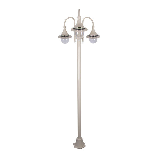 Buy Post Lights Australia Monaco Post 3 Lights H2380mm Beige Aluminium - 15860