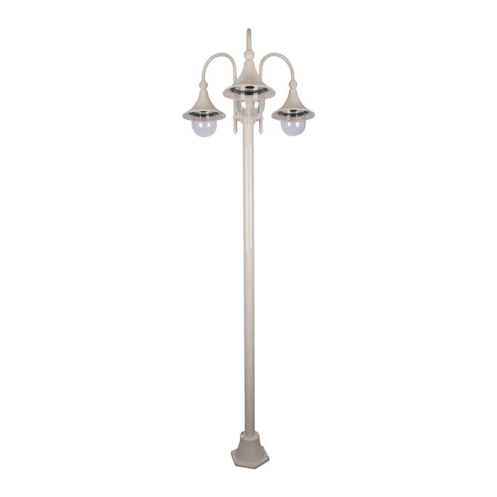 Buy Post Lights Australia Monaco Post 3 Lights H2380mm Beige Aluminium - 15860
