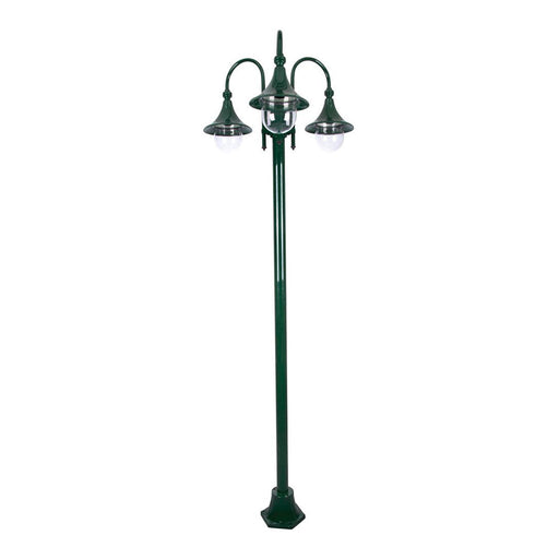 Buy Post Lights Australia Monaco Post 3 Lights H2380mm Green Aluminium - 15863