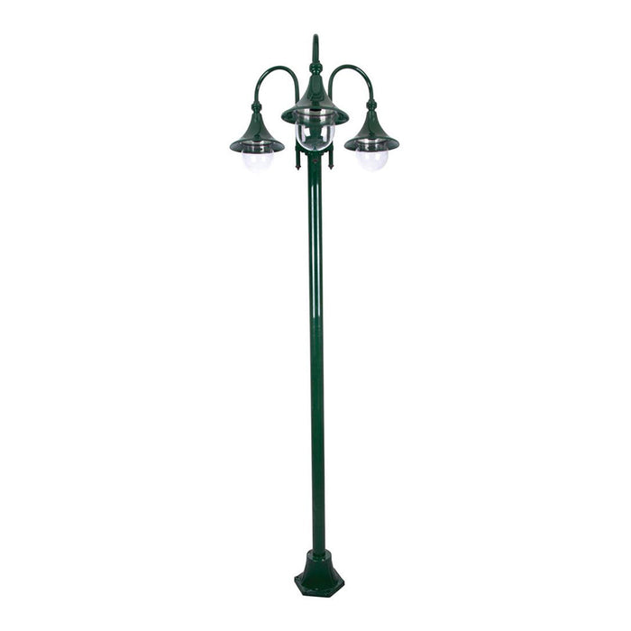 Buy Post Lights Australia Monaco Post 3 Lights H2380mm Green Aluminium - 15863