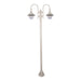 Buy Post Lights Australia Monaco Post 2 Lights H2380mm Beige Aluminium - 15866