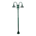 Buy Post Lights Australia Monaco Post 2 Lights H2380mm Green Aluminium - 15869