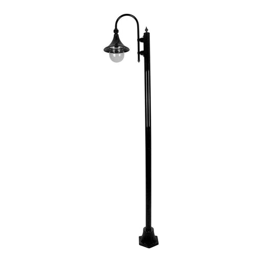Buy Post Lights Australia Monaco Post Light H2380mm Black Aluminium - 15873