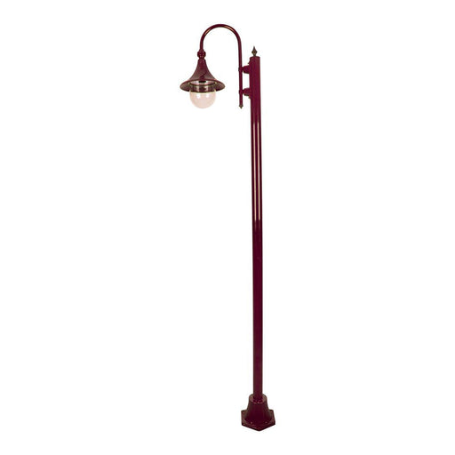 Buy Post Lights Australia Monaco Post Light H2380mm Burgundy Aluminium - 15874