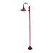 Buy Post Lights Australia Monaco Post Light H2380mm Burgundy Aluminium - 15874