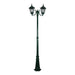 Buy Post Lights Australia Chester Post 2 Lights H2420mm Green Aluminium - 15053