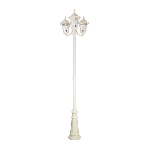 Buy Post Lights Australia Chester Post 3 Lights H2350mm Beige Aluminium - 15056