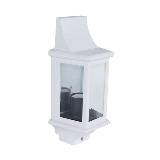 Buy Outdoor Wall Lanterns Australia Oslo Outdoor Wall Lantern White Aluminium - 14955