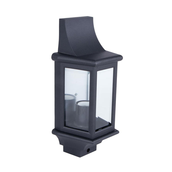 Buy Outdoor Wall Lanterns Australia Oslo Outdoor Wall Lantern Black Aluminium - 14950