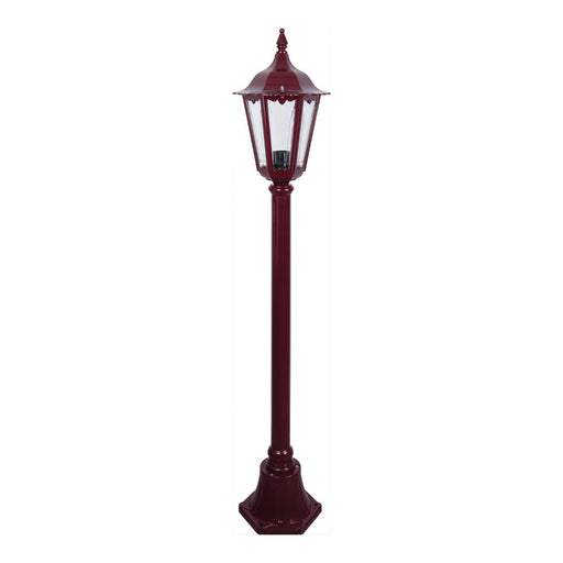Buy Post Lights Australia Chester Post Light H1315mm Burgundy Aluminium - 14992
