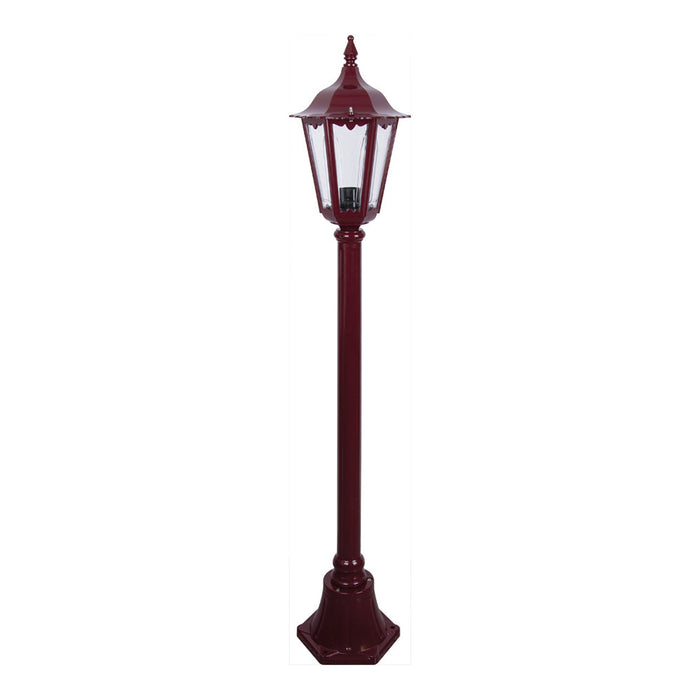 Buy Post Lights Australia Chester Post Light H1315mm Burgundy Aluminium - 14992