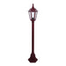 Buy Post Lights Australia Chester Post Light H1315mm Burgundy Aluminium - 14992