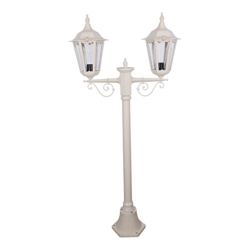 Buy Post Lights Australia Chester Post 2 Lights H1430mm Beige Aluminium - 14996