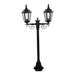 Buy Post Lights Australia Chester Post 2 Lights H1430mm Black Aluminium - 14997