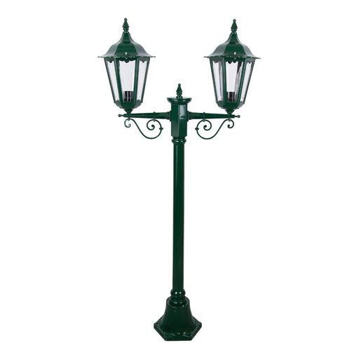 Buy Post Lights Australia Chester Post 2 Lights H1430mm Green Aluminium - 14999