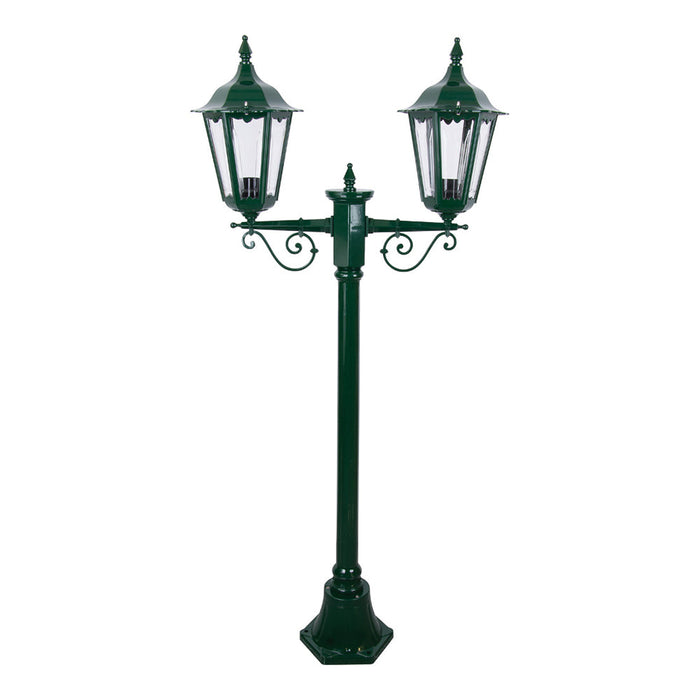 Buy Post Lights Australia Chester Post 2 Lights H1430mm Green Aluminium - 14999