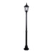 Buy Post Lights Australia Chester Post Light H1930mm Black Aluminium - 15003