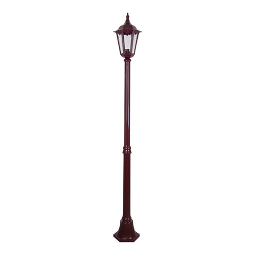 Buy Post Lights Australia Chester Post Light H1930mm Burgundy Aluminium - 15004