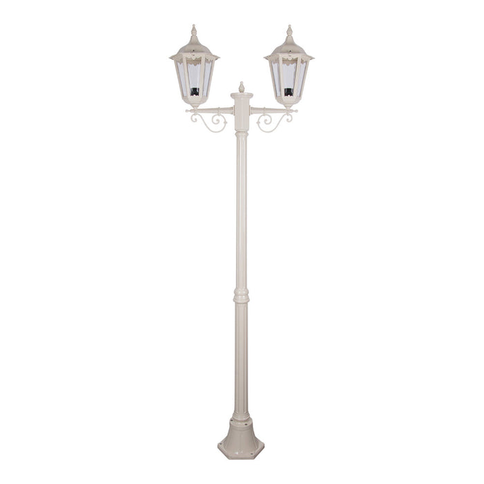 Buy Post Lights Australia Chester Post 2 Lights H2110mm Beige Aluminium - 15008