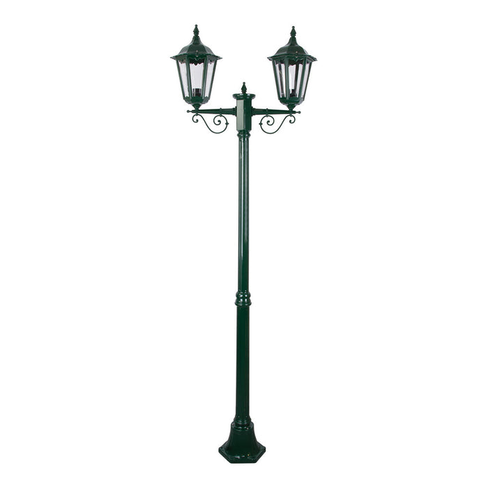Buy Post Lights Australia Chester Post 2 Lights H2110mm Green Aluminium - 15011