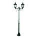 Buy Post Lights Australia Chester Post 2 Lights H2110mm Green Aluminium - 15011