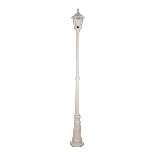 Buy Post Lights Australia Chester Post 2 Lights H2420mm Beige Aluminium - 15020