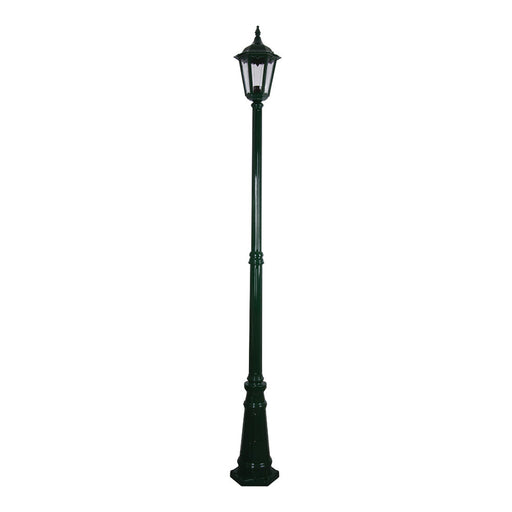Buy Post Lights Australia Chester Post 2 Lights H2420mm Green Aluminium - 15023