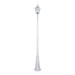 Buy Post Lights Australia Chester Post 2 Lights H2420mm White Aluminium - 15025