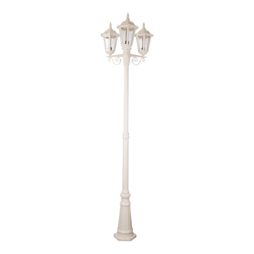 Buy Post Lights Australia Chester Post 3 Lights H2420mm Beige Aluminium - 15026