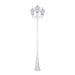 Buy Post Lights Australia Chester Post 3 Lights H2420mm White Aluminium - 15031