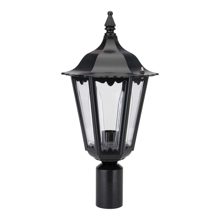 Buy Post Tops Australia Chester Post Top H470mm Black Aluminium - 15033