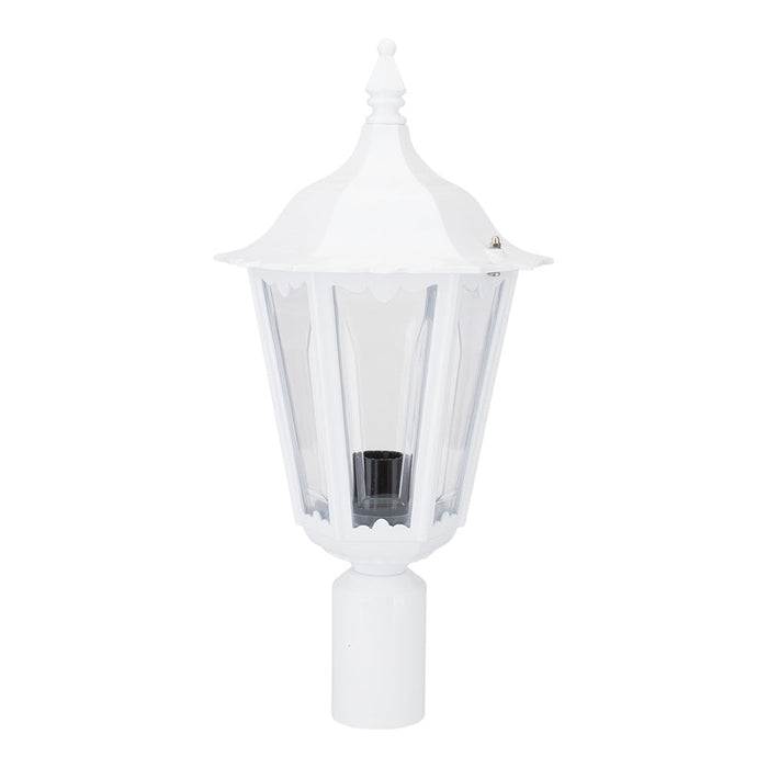 Buy Post Tops Australia Chester Post Top H470mm White Aluminium - 15037