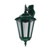 Buy Outdoor Wall Lanterns Australia Chester Outdoor Wall Lantern Down Bracket H575mm Green Aluminium - 15071