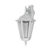 Buy Outdoor Wall Lanterns Australia Chester Outdoor Wall Lantern Down Bracket H575mm White Aluminium - 15073