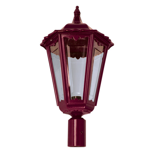 Buy Post Tops Australia Chester Post Top H570mm Burgundy Aluminium - 15088