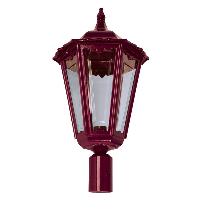 Buy Post Tops Australia Chester Post Top H570mm Burgundy Aluminium - 15088