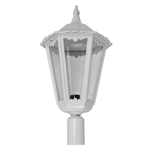 Buy Post Tops Australia Chester Post Top H570mm White Aluminium - 15091