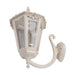 Buy Outdoor Wall Lanterns Australia Chester Outdoor Wall Lantern Up Bracket H655mm Beige Aluminium - 15098