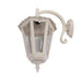 Buy Outdoor Wall Lanterns Australia Chester Outdoor Wall Lantern Down Bracket H655mm Beige Aluminium - 15103