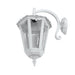 Buy Outdoor Wall Lanterns Australia Chester Outdoor Wall Lantern Down Bracket H655mm White Aluminium - 15107