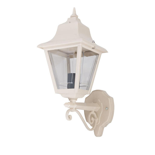 Buy Outdoor Wall Lanterns Australia Paris Outdoor Wall Lantern Up Bracket H450mm Beige Aluminium - 15116