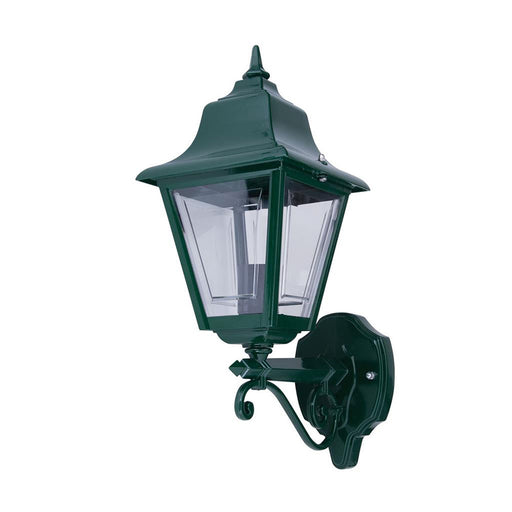 Buy Outdoor Wall Lanterns Australia Paris Outdoor Wall Lantern Up Bracket H450mm Green Aluminium - 15119
