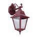 Buy Outdoor Wall Lanterns Australia Paris Outdoor Wall Lantern Down Bracket H450mm Burgundy Aluminium - 15124