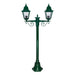 Buy Post Lights Australia Paris Post 2 Lights H1380 Green Aluminium - 15143