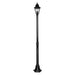 Buy Post Lights Australia Paris Post Light H1890mm Black Aluminium - 15147