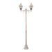 Buy Post Lights Australia Paris Post 2 Lights H2020mm Beige Aluminium - 15152