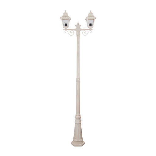 Buy Post Lights Australia Paris Post 2 Lights H2370mm Beige Aluminium - 15164