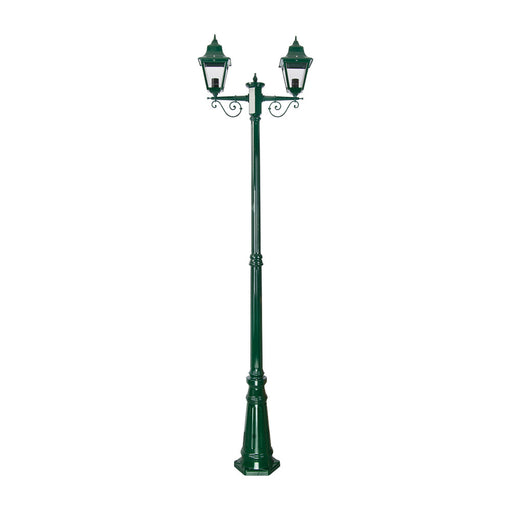 Buy Post Lights Australia Paris Post 2 Lights H2370mm Green Aluminium - 15167