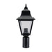 Buy Post Tops Australia Paris Post Top H415mm Black Aluminium - 15183